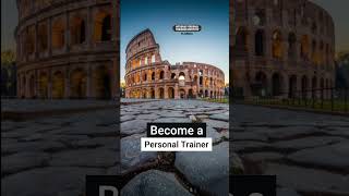 US Personal training career education in Rome Italy #romefitness #nutritioncoach #healthcoach