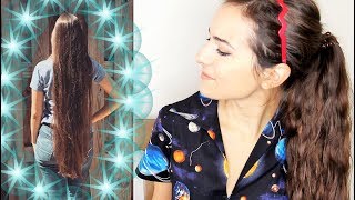 Long Hair Q&A | thickness, shampoo, hair caught on fire!🔥