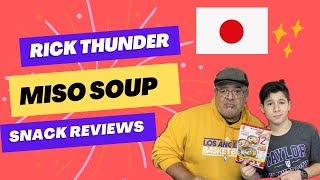 Americans Try Miso Soup | 🇯🇵 Instant Soup | Snack Reviews