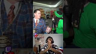 John cena wish he had a mascot😂 #reaction #reactionvideo #comedy #funny #fyp #tiktok #twitch