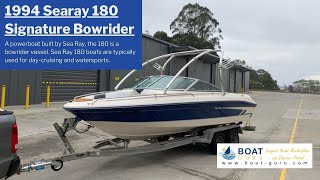 1994 Searay 180 Signature Bowrider