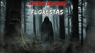 HISTORIAS de TERROR ASSUSTADORAS em FLORESTAS ASSOMBRADAS