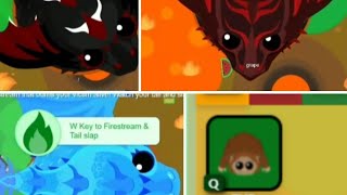 Getting 3 King Dragons + Big Foot by luck - Mope.io