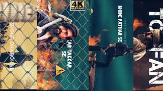 Toofan KGF Chapter 2 Song 3D Whatsapp Status (Hindi) | Yash | Toofan Song Status | Latest Song