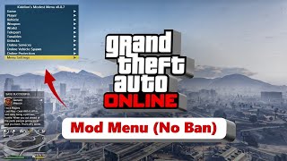 GTA 5 Online Mod Menu |  Kiddion's Modest Menu | Money Mod | Infinite Health | Infinite Ammo