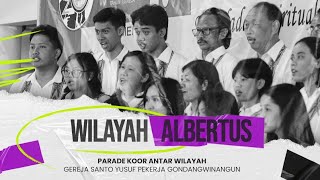 Penampilan Wilayah Albertus - Parade Koor Antar Wilayah Gereja Santo Yusuf Pekerja Gondangwinangun