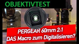 Analoge Fotografie: Negative digitalisieren mit dem PERGEAR Macro 60mm 2:1 -  Je Kleiner, je besser