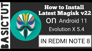 root | How to install latest Magisk.apk v22 on Android 11 | Any android phone | 2021 GUIDE