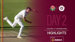 Rain Interrupts Second Day | Lancashire v Northamptonshire | Day 2 County Championship Highlights