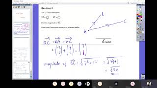 Fourth Form - 25 June - (32.7) Column Vectors - Part 2 (DFM)