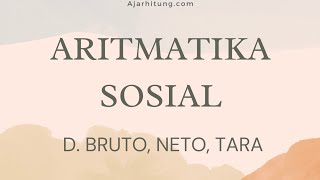 Aritmatika Sosial Kelas 7 | D. Tara, Bruto, dan Neto