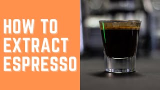 How to extract espresso - Teamskills Barista 101 | The Pinoy Drinker