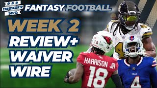 NFL Fantasy Football | Week 2 Review + Waiver Wire