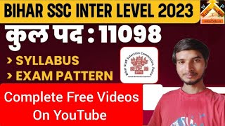 Bihar Staff Selection Commission 2023 Syllabus Overview