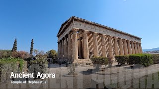 [4K] Greece Athens - Ancient Agora(Temple of Hephaestus) 그리스 아테네 고대 아고라(헤파이토스 신전)