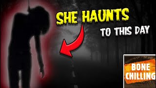 Ghostly Woman Who Haunts the Road Where She Died. You can see her BODY #shorts #scary #creepy