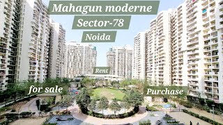 FOR SALE MAHAGUN MODERNE 4BHK 3BATHROOM PLUS SERVANT PRICE 2,90 CR DEMAND