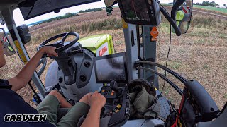 #CABVIEW | In the field w/ Claas Axion 870 GPS & Amazone centaur 4002