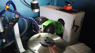 auto saw blade teeth grinder machine, super practical auto rotate and sharpen blades