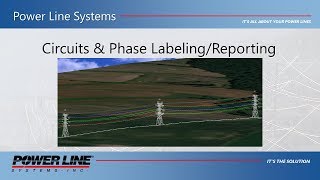 Defining and Labeling Circuits and Electrical Phasing in PLS-CADD