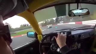 A heavy crash on the Nürburgring