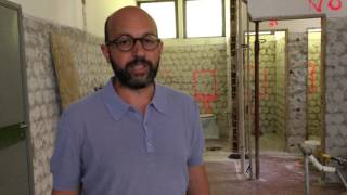 Cantiere scuole medie - Rifacimento bagni