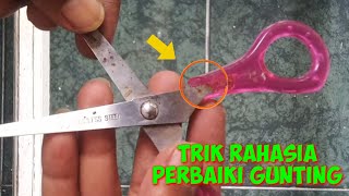 Cara Memperbaiki Gunting Retak/Patah