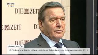 Gerhard Schröder gibt schwere Straftat zu: Völkerrechtsbruch!