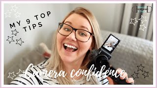 HOW TO BE COMFORTABLE & CONFIDENT ON CAMERA | Tips to lose your nerves for good | Diary Of a Dun