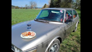 Easter and drive SAAB 99 year 1979, Velika noč in vožnja s Saabom, Ostern und fahre SAAB 99 / 1979