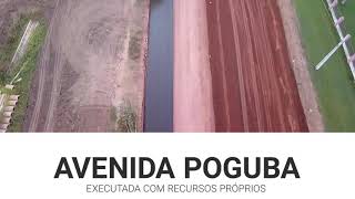 Pavimentação Asfáltica na Avenida Poguba com recursos próprios