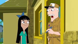 Stacy asks Perry to keep his identity a secret   Phineas and Ferb