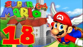 Lets Play Super Mario 64 (German, 100%) - 18 - hoch hinaus