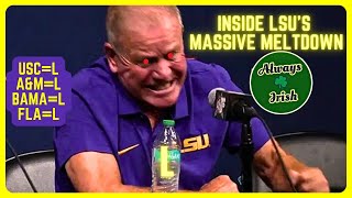 Brian Kelly Loses 3 In A Row🔥LSU Program Unraveling? #BigGameBrian