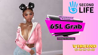 Second Life - 65L Grab Sale - Playing Greedy for  L's - Exploring New Beach Restaurant