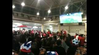 Últimos minutos victoria Chile vs Australia Fifa World Cup 2014 - Mall Curicó