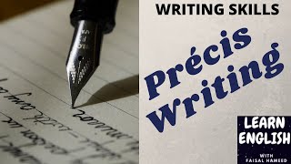 Precis Writing /Precis writing with example/Precis writing for CSS/Precis writing rules