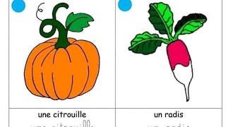 apprendre les légumes en français