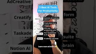 5 AI productivity tools