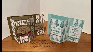 Bay Window Card Stamping Tutorial Technique Tuesday