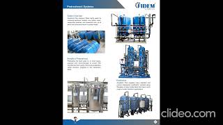 Water treatments system