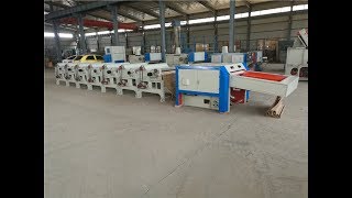 Low cost Waste garment jeans recycling machine for filling and felt