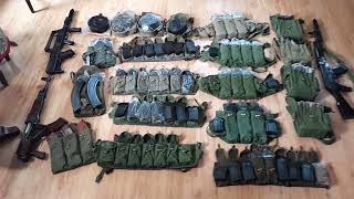 Chinese AK Mags Pouches, Type 56, Type 63, and their Purses