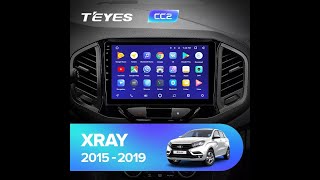 Штатная магнитола Teyes для Lada x-ray CC2L