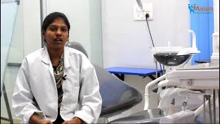 Dr. Kiruthika sharing her view on Asian Dental Academy