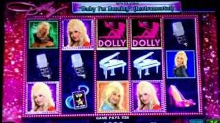 Top Female Vocalist! Dolly Parton Slot Machine in Las Vegas! Big Winner lol