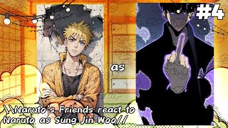 \\Naruto's Friends react to Naruto as Sung Jin Woo vs Kang Tae Shik [B-rank]- Solo Leveling - //