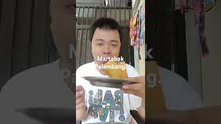 Andy Balala Makan Martabak Palembang. #shortsvideo