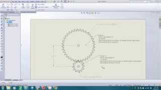 SolidWorks 2012 spur gears with toolbox