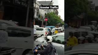 Scooter Traffic/Bali